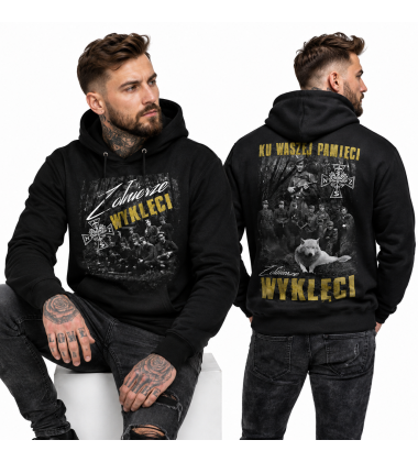Bluza z kapturem ŻOŁNIERZE WYKLĘCI